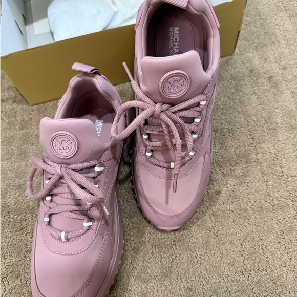 Michael Kors Women's Blush Sneakers - Picture 3 of 9